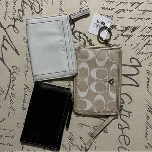 Coach mini wallets